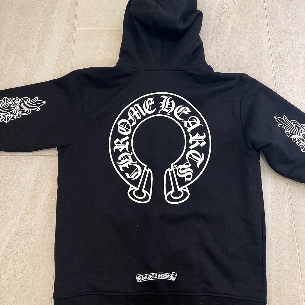 Chrome Hearts zip up hoodie